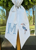 Summer Stripe Wreath Sash