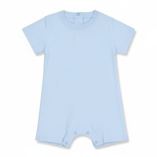 4th of July - T-Shirt Romper- Light Blue