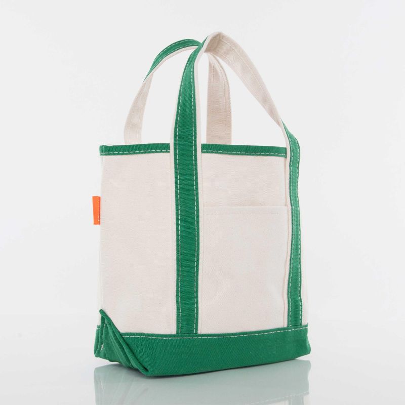 Small Open Top Canvas Tote