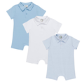 4th of July - Boys Polo Romper