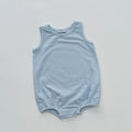 4th of July - Knit Stripe Bubble - Light Blue