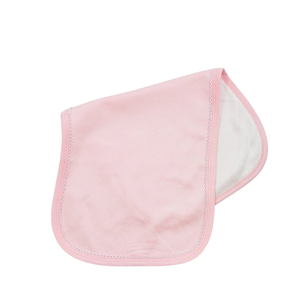 Picot Trimmed Burp Cloth