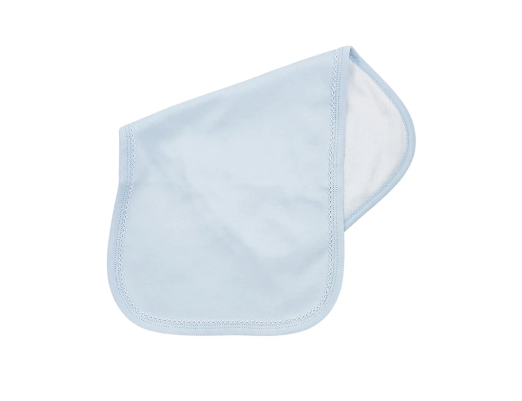 Picot Trimmed Burp Cloth