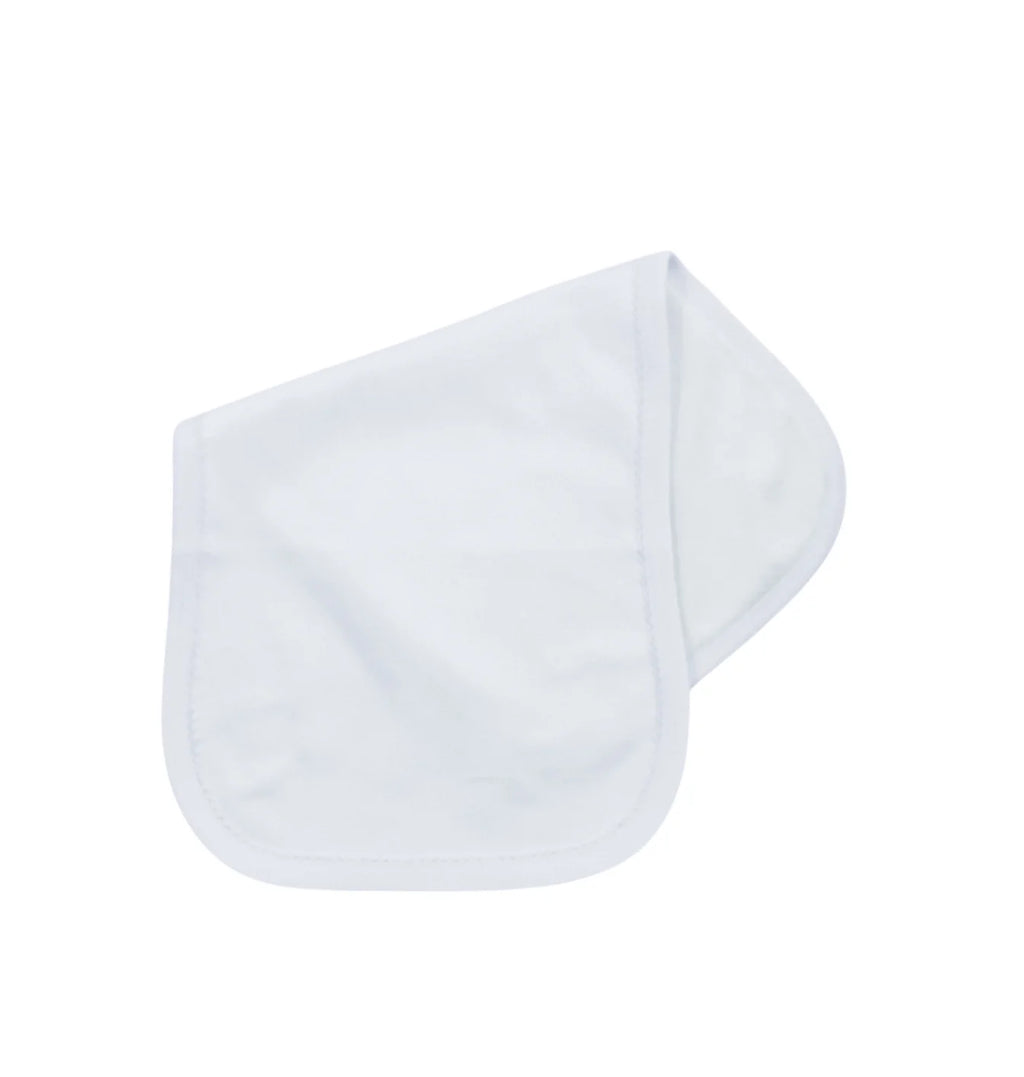 Picot Trimmed Burp Cloth