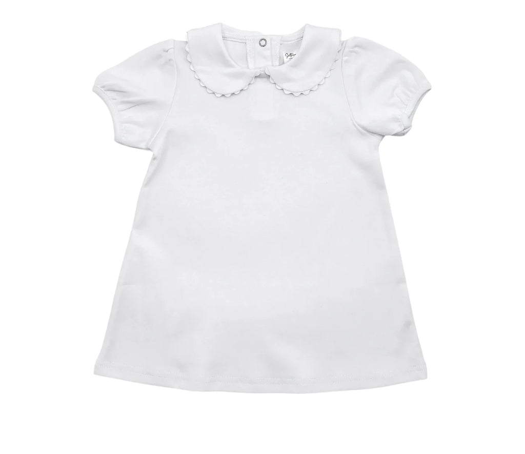 Back to School - Peter Pan Collar Scalloped Dress