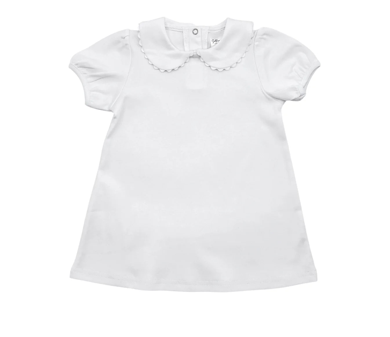 Back to School - Peter Pan Collar Scalloped Dress