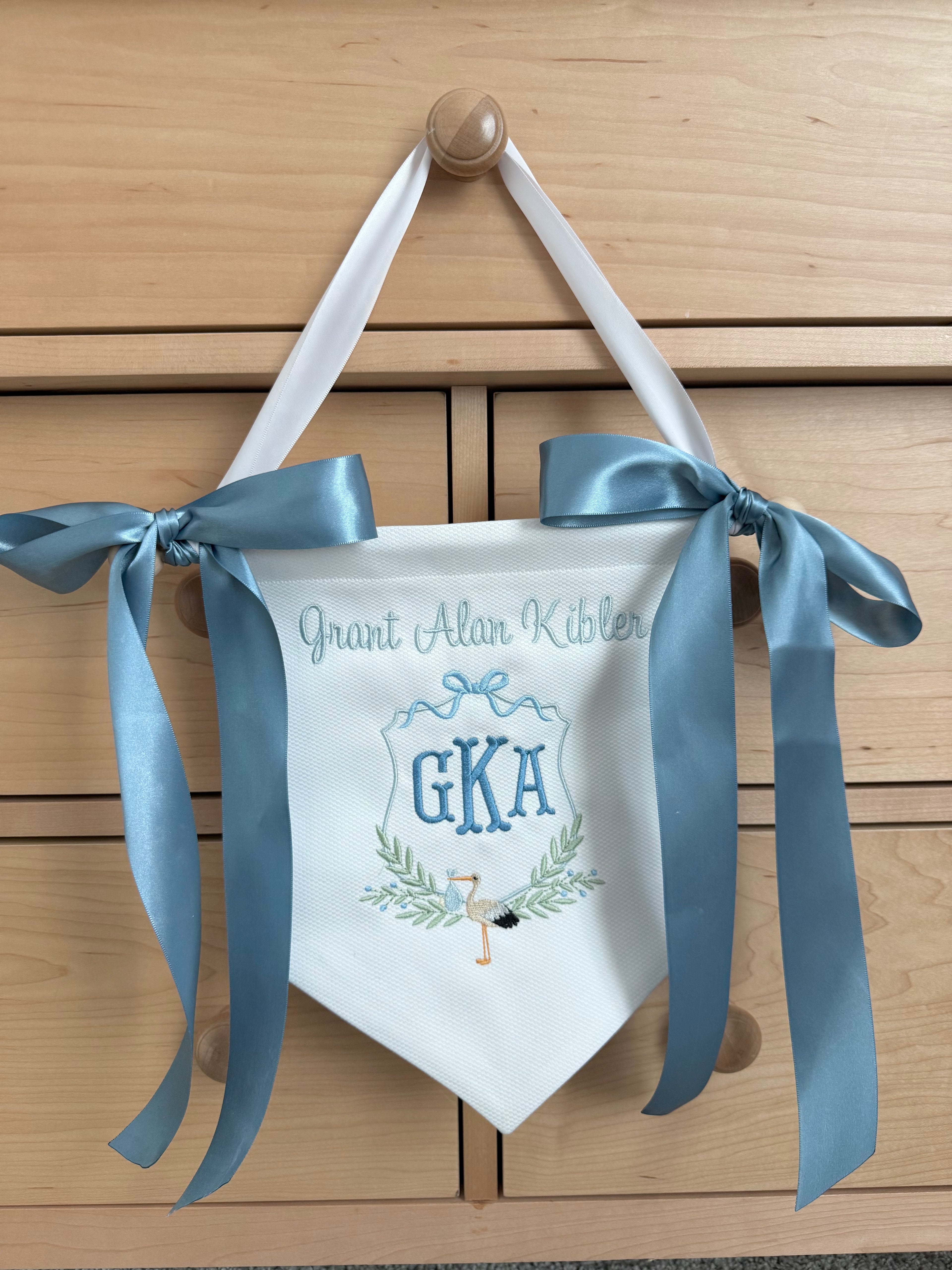 Baby Announcement Banner