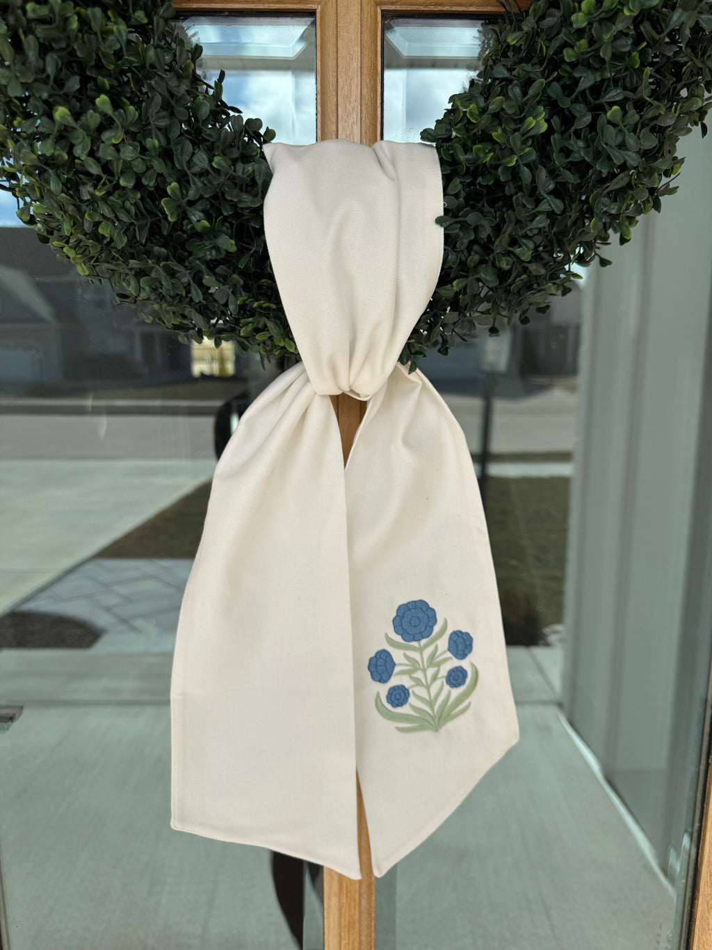 Personalized Wreath Sash