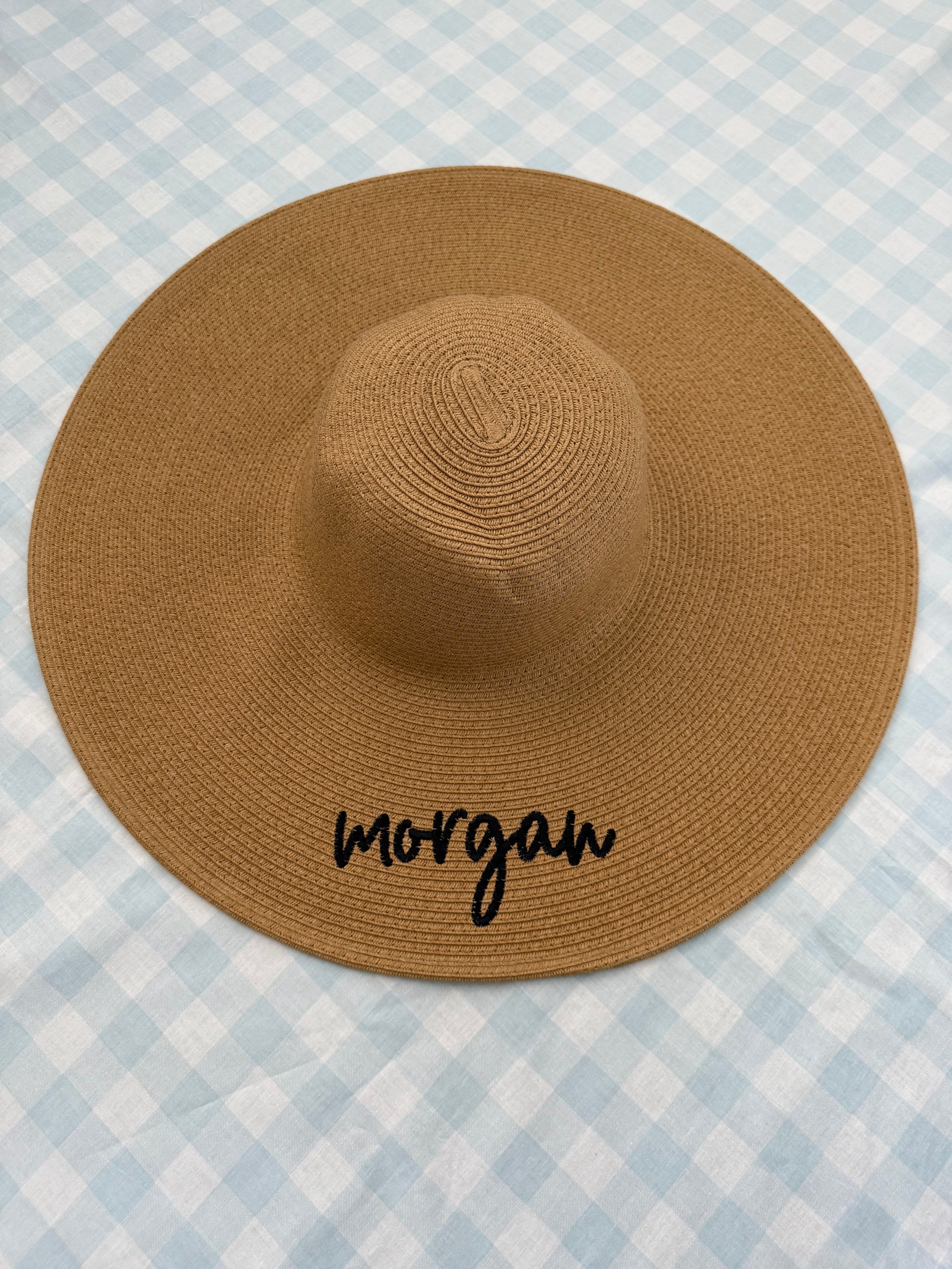 Personalized Beach Hat
