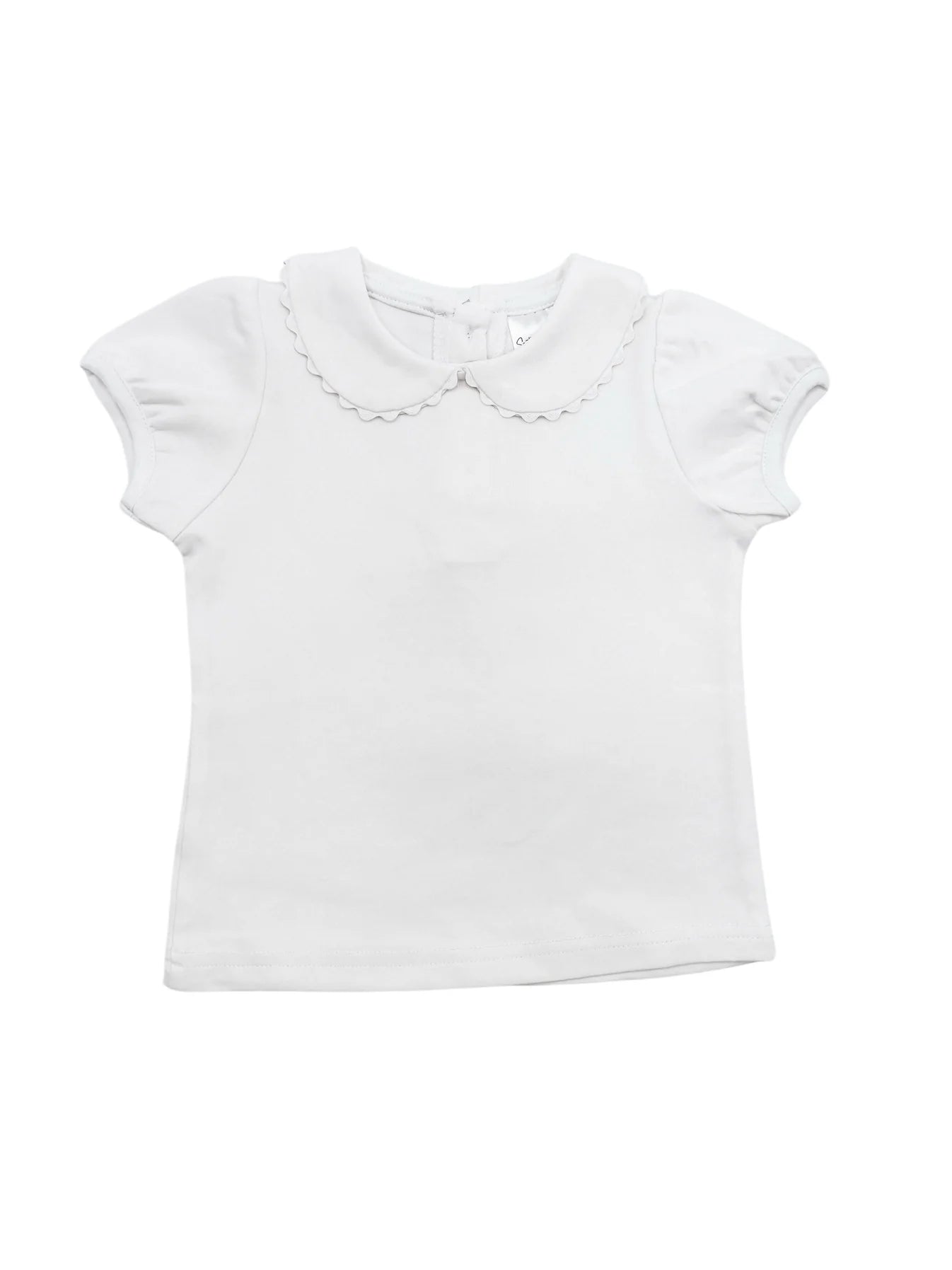 Back to School - Peter Pan Scalloped Collar Shirt