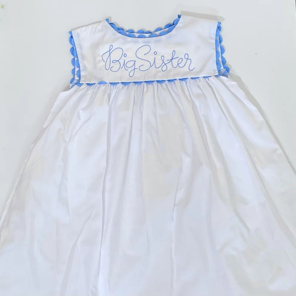 4th of July - Girl Ric Rac Trim Dress