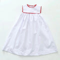 4th of July - Girl Ric Rac Trim Dress